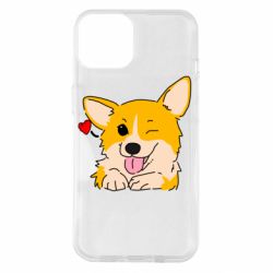 Чохол для iPhone 14 Cute Corgi Puppy