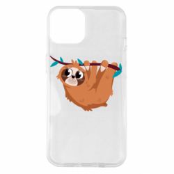 Чехол для iPhone 14 Cute sloth - PrintSalon