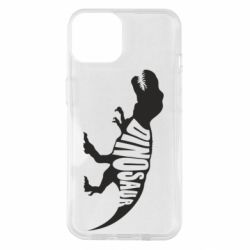 Чохол для iPhone 14 Dinosaur text - PrintSalon