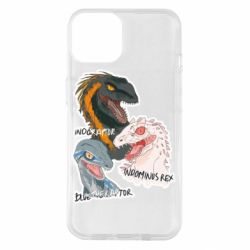 Чехол для iPhone 14 Динозавры. Мир Юрского периода - PrintSalon
