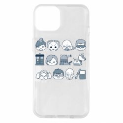 Чехол для iPhone 14 Doctor who icons - PrintSalon