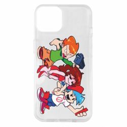 Чехол для iPhone 14 FNF Trio-PrintSalon Чехол для iPhone 14 FNF Trio
