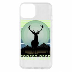 Чехол для iPhone 14 Forest deer - PrintSalon