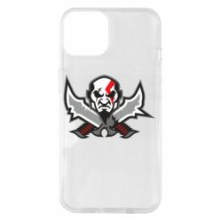 Чехол для iPhone 14 God of war Kratos vector - PrintSalon