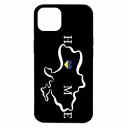 Чехол для iPhone 14 Home. Map of Ukraine - PrintSalon