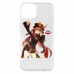 Чехол для iPhone 14 Ху Тао Геншин - PrintSalon