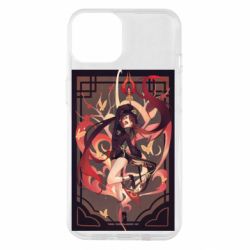 Чохол для iPhone 14 Ху Тао з Хомою - PrintSalon