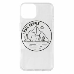 Чехол для iPhone 14 I hate people - camper - PrintSalon