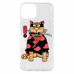 Чехол для iPhone 14 Japanese Akatsuki cat - PrintSalon