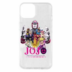 Чехол для iPhone 14 JoJo Golden Wind - PrintSalon