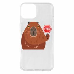 Чехол для iPhone 14 Капибара. Error - PrintSalon