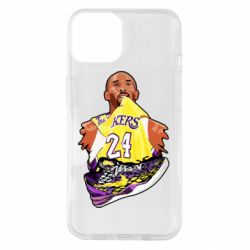 Чохол для iPhone 14 Kobe Bryant and sneakers