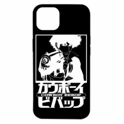 Чехол для iPhone 14 Ковбой Бибоп с ружьем - PrintSalon