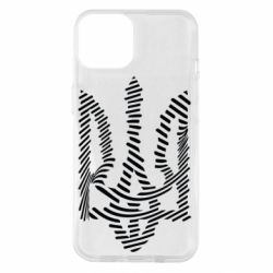 Чохол для iPhone 14 Креативний герб України. - PrintSalon