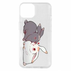 Чехол для iPhone 14 Кролики Вэй и Лань - PrintSalon