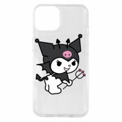 Чохол для iPhone 14 Kuromi devil - PrintSalon