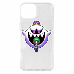 Чохол для iPhone 14 Luigi and King Boo - PrintSalon
