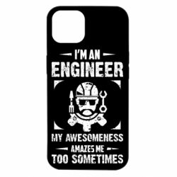 Чехол для iPhone 14 My awesomeness amazes me too sometimes - PrintSalon