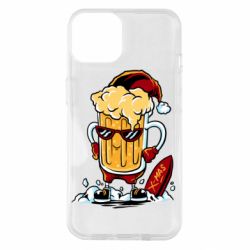 Чехол для iPhone 14 New Year's beer - PrintSalon