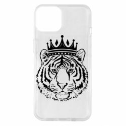 Чехол для iPhone 14 Папа-Тигр