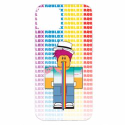 Чехол для iPhone 14 Plus 3D Roblox Rainbow - PrintSalon