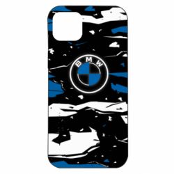 Чехол для iPhone 14 Plus BMW logo and art background - PrintSalon