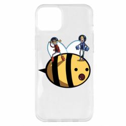 Чехол для iPhone 14 Plus Brave bee - PrintSalon