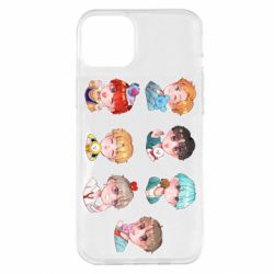 Чехол для iPhone 14 Plus BTS cute boys - PrintSalon