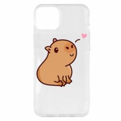 Чохол для iPhone 14 Plus Capybara - PrintSalon