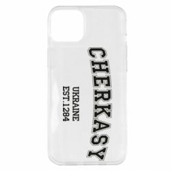 Чехол для iPhone 14 Plus Cherkasy - PrintSalon