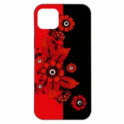 Чохол для iPhone 14 Plus Червоні квіти - PrintSalon