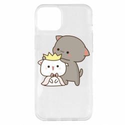 Чехол для iPhone 14 Plus Чиби котики - PrintSalon