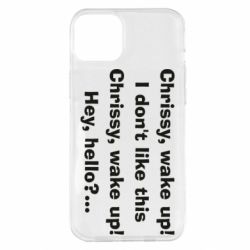 Чехол для iPhone 14 Plus Chrissy, wake up - PrintSalon