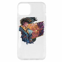 Чехол для iPhone 14 Plus Cowboy Bebop abstraction - PrintSalon