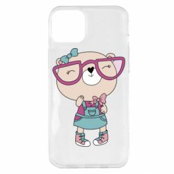 Чехол для iPhone 14 Plus Cute bear - PrintSalon