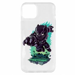 Чехол для iPhone 14 Plus Cute Black panther - PrintSalon