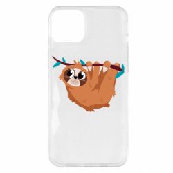 Чехол для iPhone 14 Plus Cute sloth - PrintSalon