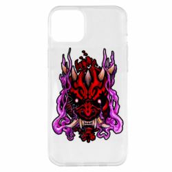 Чехол для iPhone 14 Plus Darth Maul Japanese mask - PrintSalon