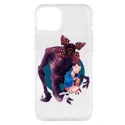 Чехол для iPhone 14 Plus ОСД Одиннадцать и Демогоргон - PrintSalon