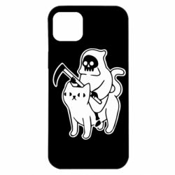 Чохол для iPhone 14 Plus Death and cat - PrintSalon