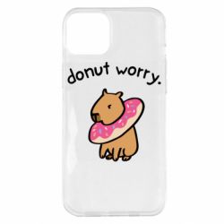 Чехол для iPhone 14 Plus Donut Worry - PrintSalon