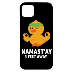 Чехол для iPhone 14 Plus Duck Namast'ay Away - PrintSalon
