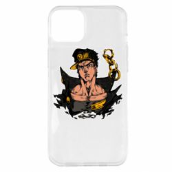 Чехол для iPhone 14 Plus Джотаро - PrintSalon