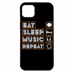 Чехол для iPhone 14 Plus Eat sleep dj repeat. - PrintSalon