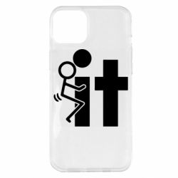 Чехол для iPhone 14 Plus F*ck with IT - PrintSalon