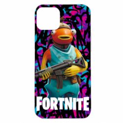 Чехол для iPhone 14 Plus Fishstick With A Gun - PrintSalon