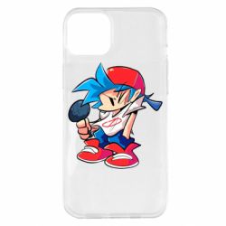 Чехол для iPhone 14 Plus FNF Rapper Boy - PrintSalon
