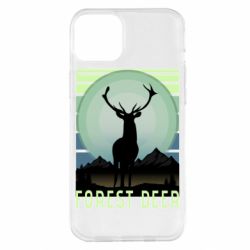 Чехол для iPhone 14 Plus Forest deer - PrintSalon