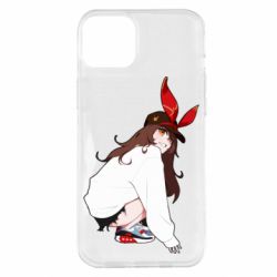 Чехол для iPhone 14 Plus Genshin Impact Amber - PrintSalon