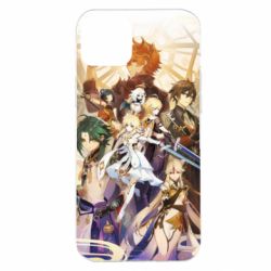 Чехол для iPhone 14 Plus Genshin Impact Characters - PrintSalon